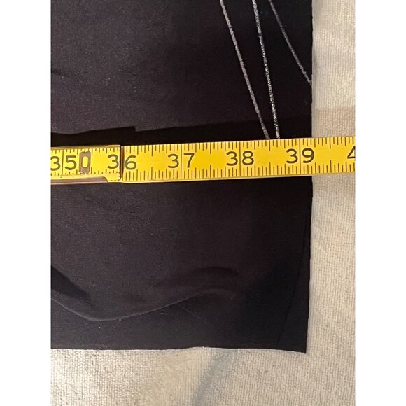 Ki Wi Black M Off-The-Shoulder Top With Handkerchief Hemline USA NWT Sheer - Picture 9 of 10